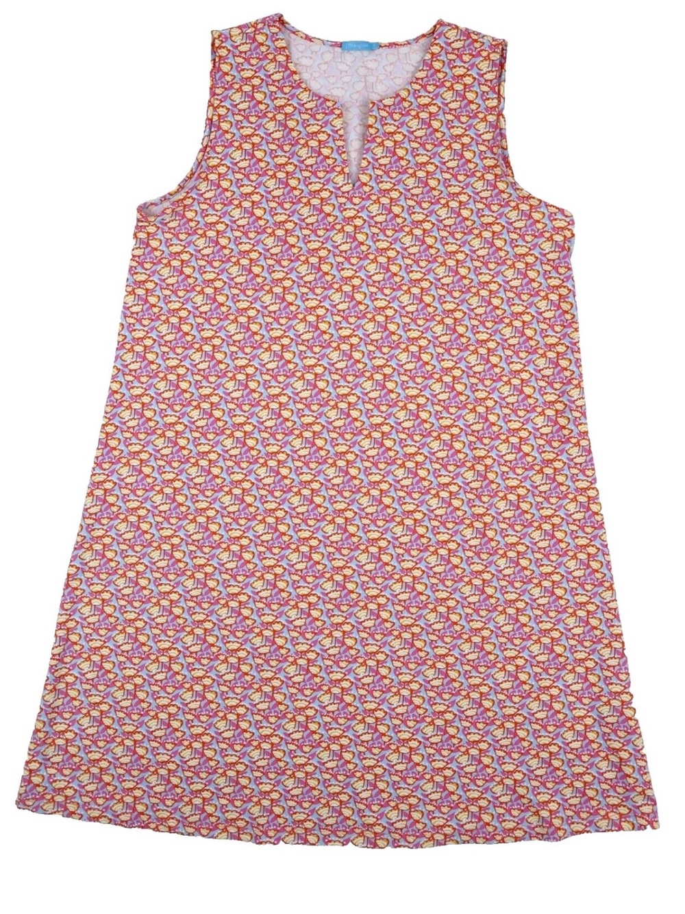 J. McLaughlin Pink Sleeveless Patterned Dress